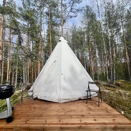 Alaska Glamping Linnansaari Savonlinna Exterior photo