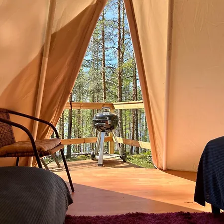 Alaska Glamping Linnansaari Savonlinna Exterior photo