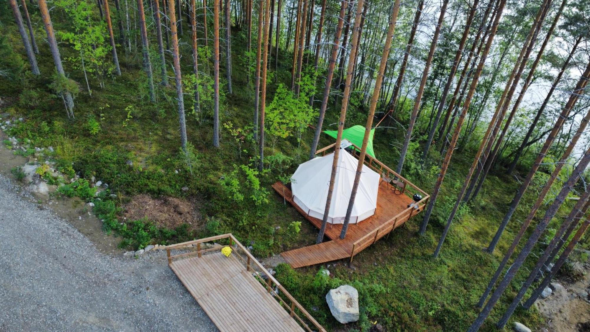 Alaska Glamping Linnansaari Роскошный шатер *