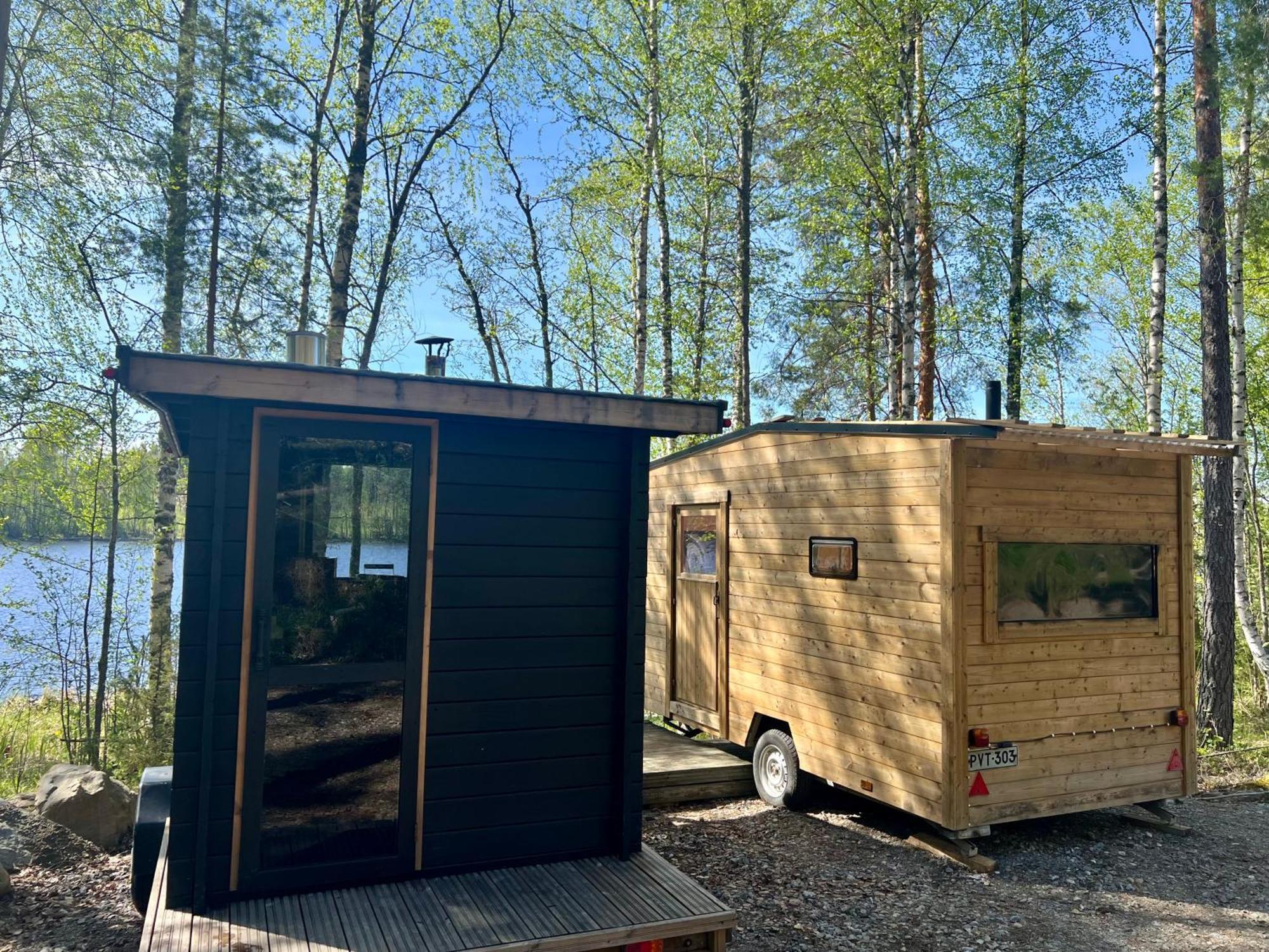 Роскошный шатер Alaska Glamping Linnansaari *